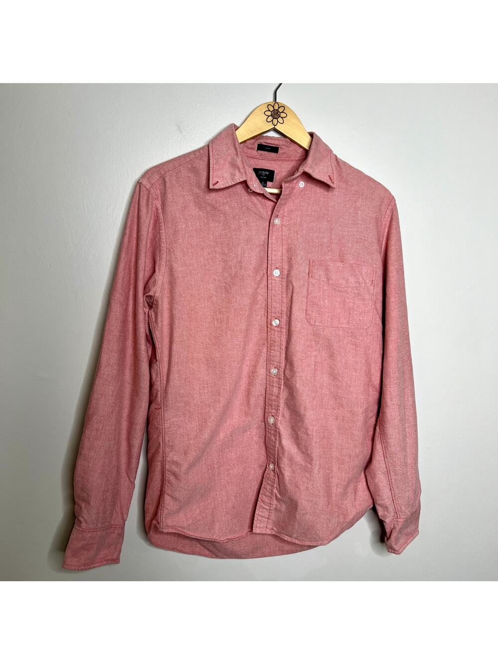 J Crew Slim Oxford Button Down Dress Shirt